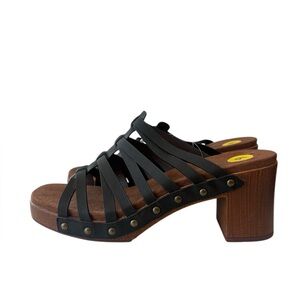 White Mountain Women's Jackpot Heel Sandals Size 9 NWOT